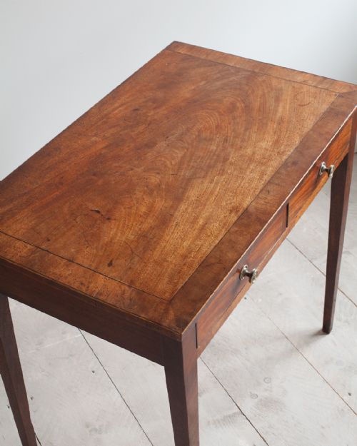 GEORGE III MAHOGANY SIDE TABLE - ADDITIONAL PHOTO 2