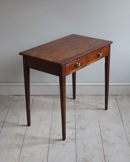 GEORGE III MAHOGANY SIDE TABLE - ADDITIONAL PHOTO 3