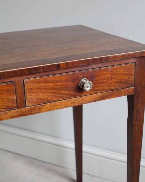GEORGE III MAHOGANY SIDE TABLE - ADDITIONAL PHOTO 4