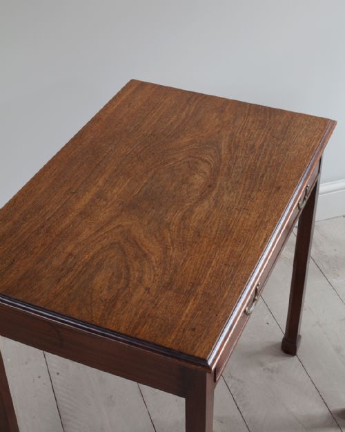 PAIR OF GEORGIAN MAHOGANY SIDE TABLES - ADDITIONAL PHOTO 4