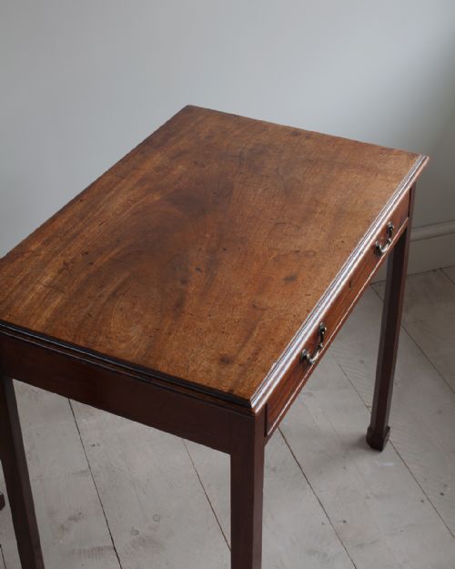 PAIR OF GEORGIAN MAHOGANY SIDE TABLES - ADDITIONAL PHOTO 5