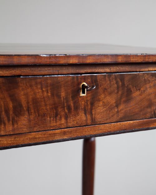REGENCY MAHOGANY WORK TABLE - ADDITIONAL PHOTO 5