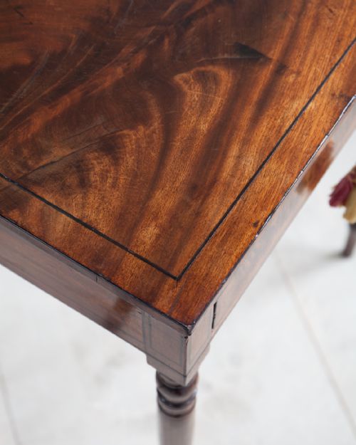 REGENCY MAHOGANY WORK TABLE - ADDITIONAL PHOTO 8