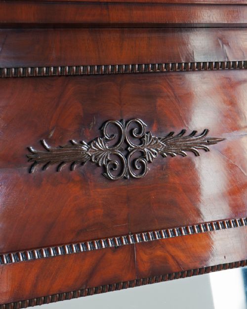 MID 19TH CENTURY FRENCH MAHOGANY DRESSING MIRROR - ADDITIONAL PHOTO 2