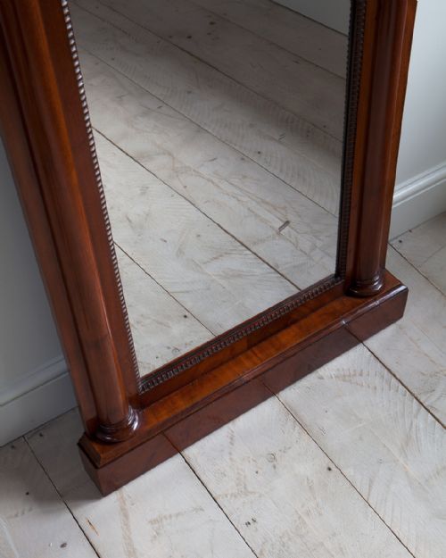 MID 19TH CENTURY FRENCH MAHOGANY DRESSING MIRROR - ADDITIONAL PHOTO 3