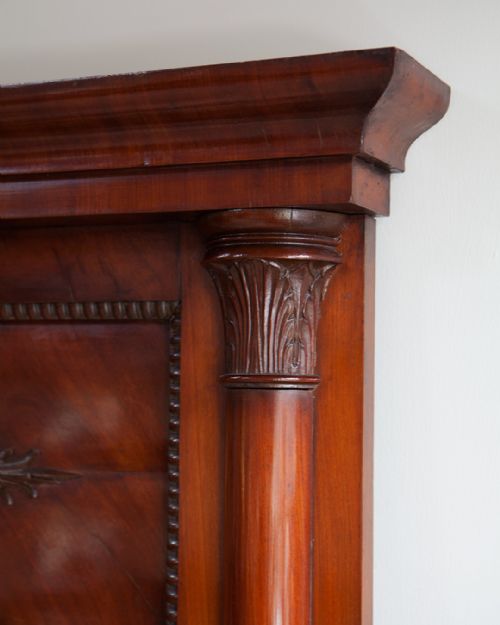 MID 19TH CENTURY FRENCH MAHOGANY DRESSING MIRROR - ADDITIONAL PHOTO 4