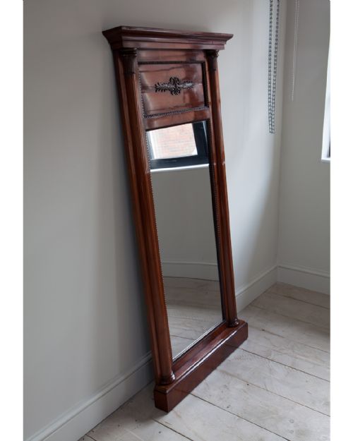 MID 19TH CENTURY FRENCH MAHOGANY DRESSING MIRROR - ADDITIONAL PHOTO 6