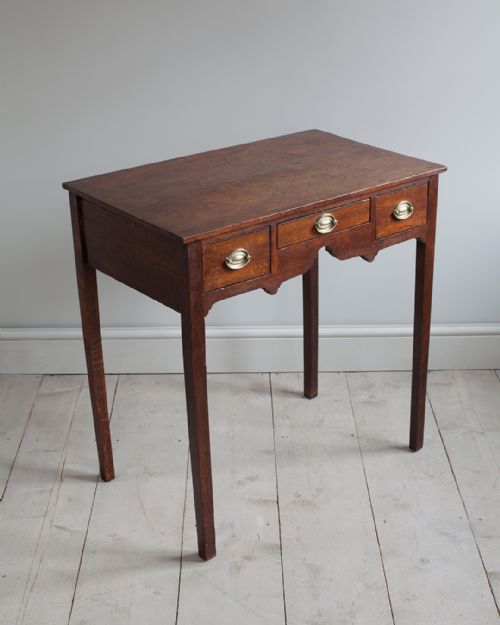 GEORGE III OAK LOWBOY - ADDITIONAL PHOTO 2