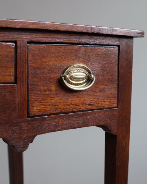 GEORGE III OAK LOWBOY - ADDITIONAL PHOTO 4