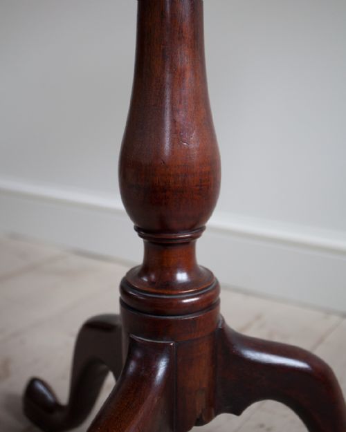GEORGIAN MAHOGANY TRIPOD TABLE - ADDITIONAL PHOTO 3