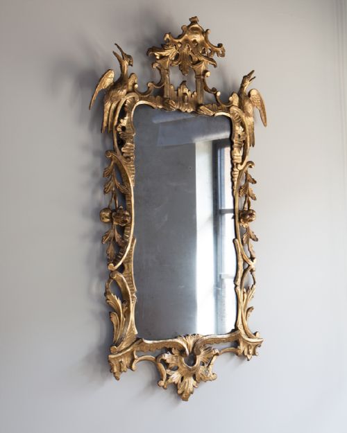 SUPERB GEORGE III GILTWOOD ROCOCO MIRROR - ADDITIONAL PHOTO 2