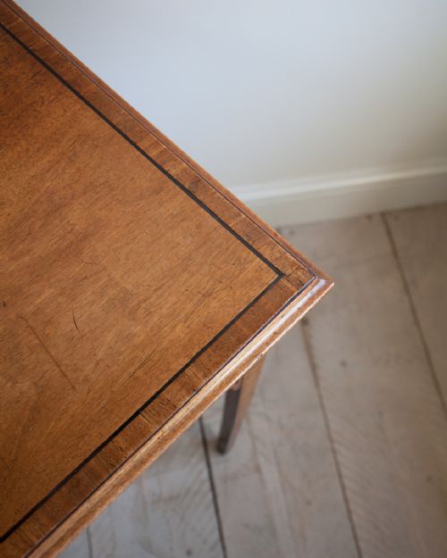 ATTRACTIVE GEORGIAN MAHOGANY SIDE TABLE - ADDITIONAL PHOTO 3