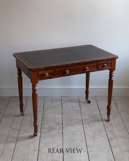 LATE REGENCY ROSEWOOD WRITING TABLE - ADDITIONAL PHOTO 5