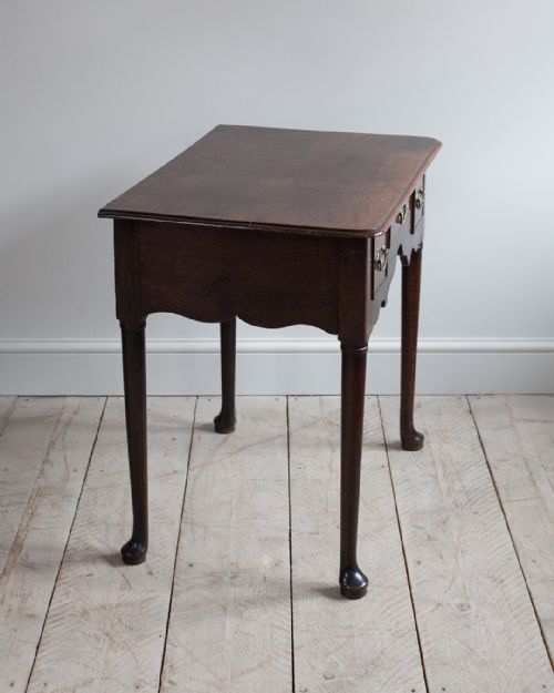 GEORGE III OAK LOWBOY - ADDITIONAL PHOTO 7