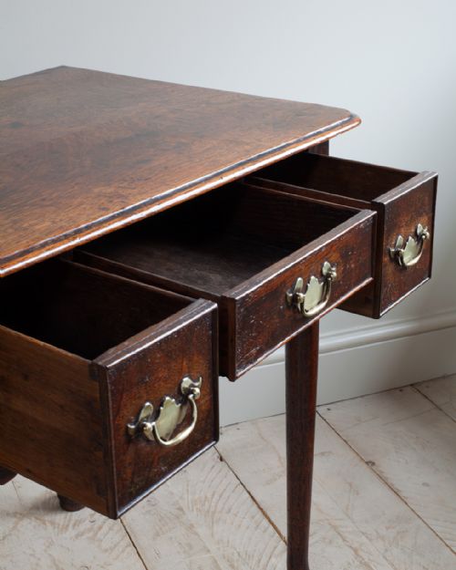 GEORGE III OAK LOWBOY - ADDITIONAL PHOTO 9