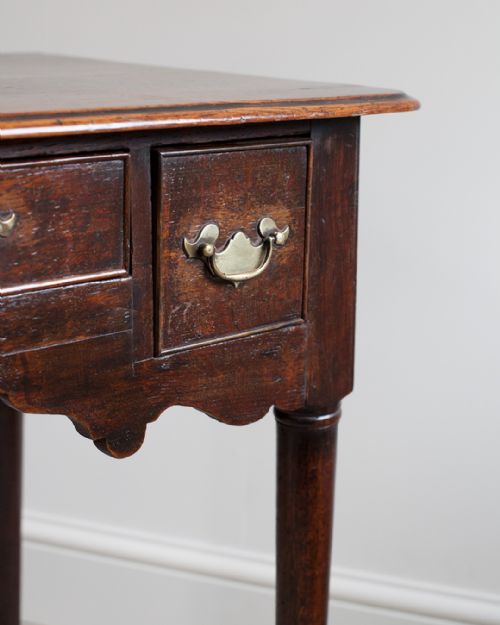 GEORGE III OAK LOWBOY - ADDITIONAL PHOTO 11