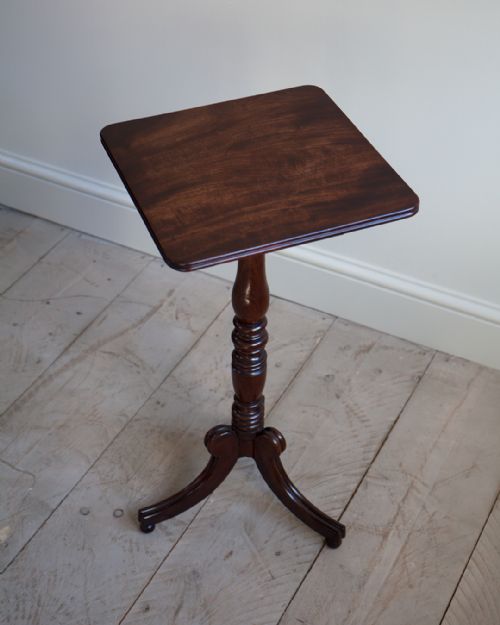 MID 19TH CENTURY MAHOGANY WINE TABLE - ADDITIONAL PHOTO 1