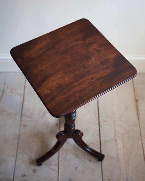 MID 19TH CENTURY MAHOGANY WINE TABLE - ADDITIONAL PHOTO 2