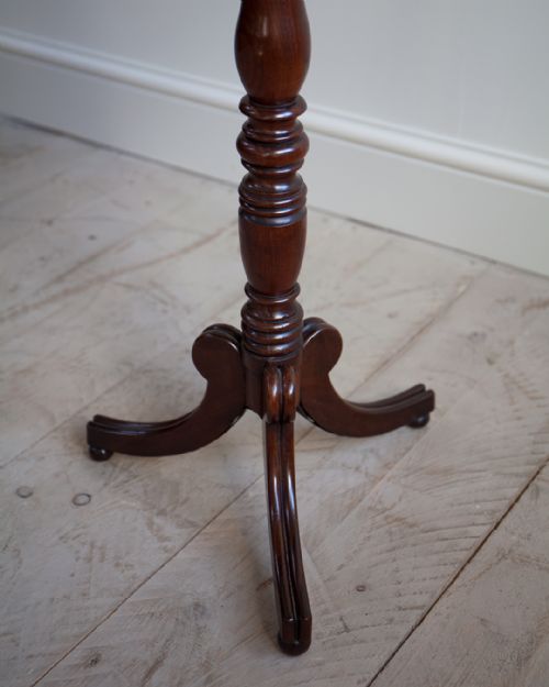 MID 19TH CENTURY MAHOGANY WINE TABLE - ADDITIONAL PHOTO 3