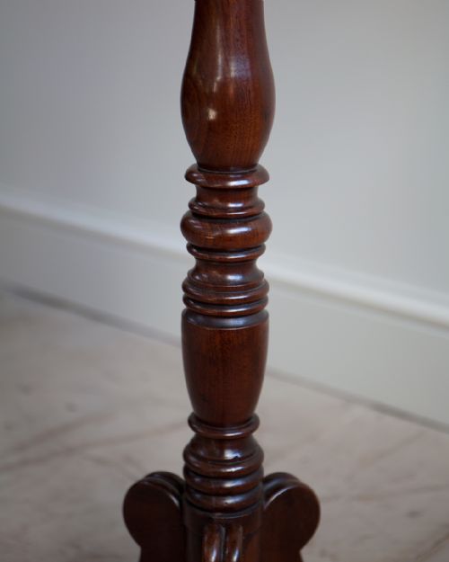 MID 19TH CENTURY MAHOGANY WINE TABLE - ADDITIONAL PHOTO 4