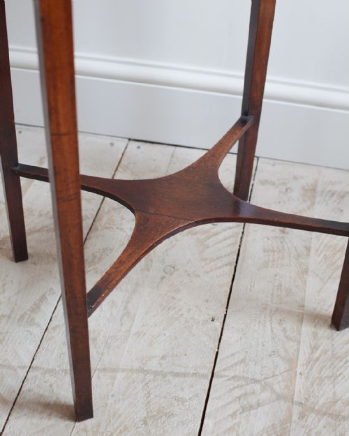GEORGE III MAHOGANY WORK TABLE - ADDITIONAL PHOTO 1