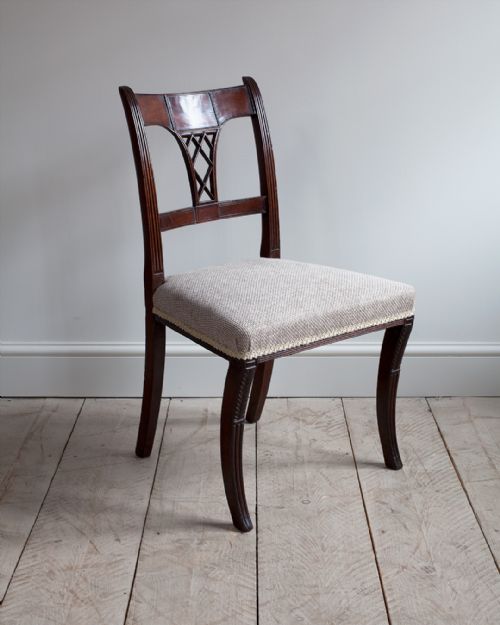 regency mahogany side chair - CATEGORY: ANTIQUE CHAIRS - DATED 19TH CENTURY