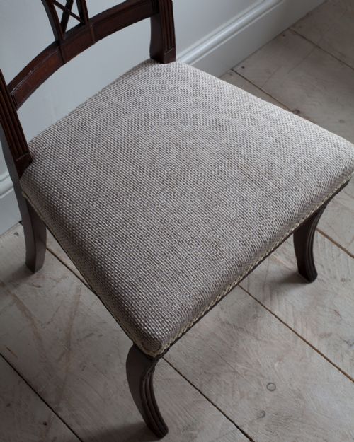 REGENCY MAHOGANY SIDE CHAIR - ADDITIONAL PHOTO 4