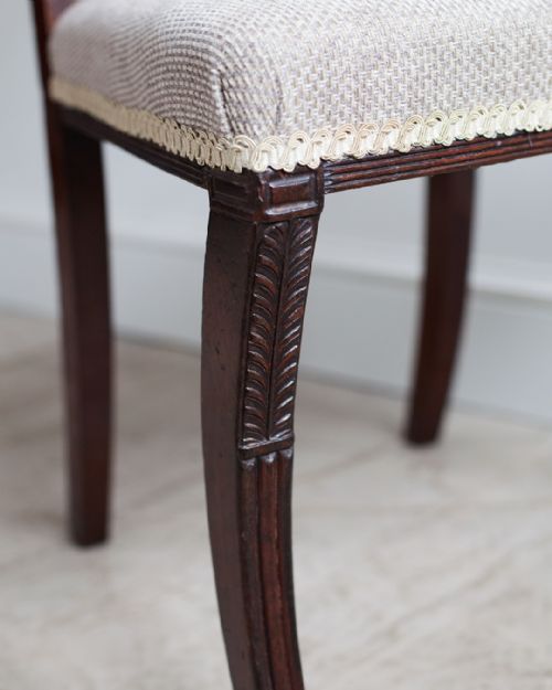 REGENCY MAHOGANY SIDE CHAIR - ADDITIONAL PHOTO 6