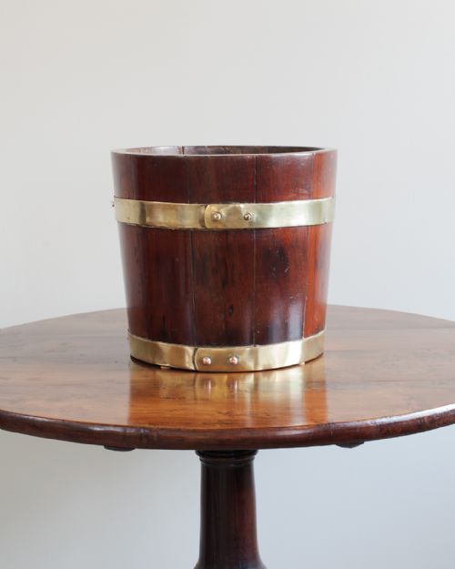 charming early 19th century ice bucket - CATEGORY: ANTIQUE MISCELLANEOUS - DATED 19TH CENTURY