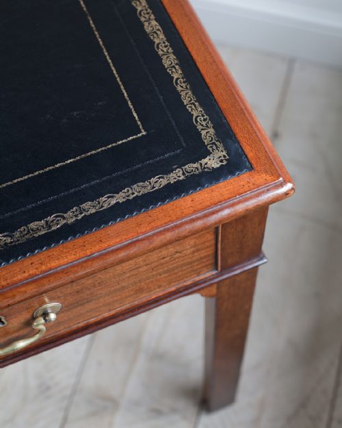 18TH CENTURY MAHOGANY PARTNERS LIBRARY TABLE - ADDITIONAL PHOTO 5