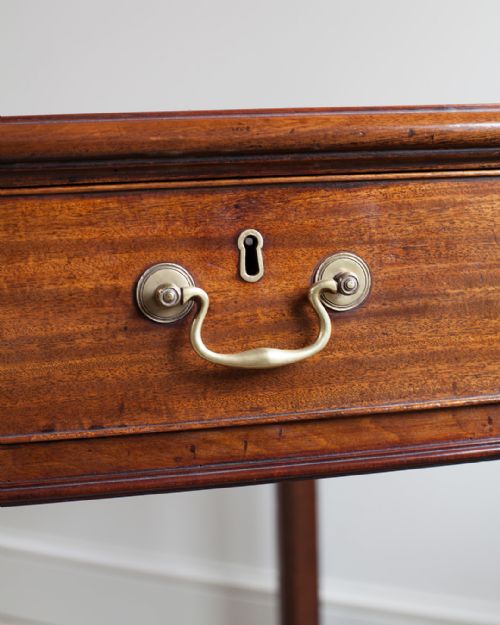 18TH CENTURY MAHOGANY PARTNERS LIBRARY TABLE - ADDITIONAL PHOTO 6