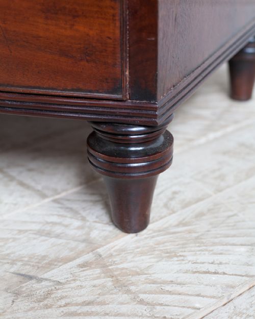 REGENCY BOWFRONT CHEST OF DRAWERS - ADDITIONAL PHOTO 6