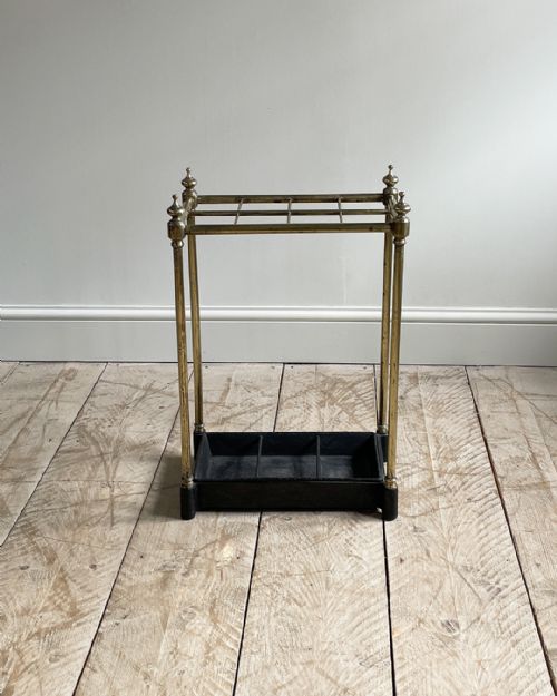 20TH CENTURY BRASS STICK STAND - ADDITIONAL PHOTO 1
