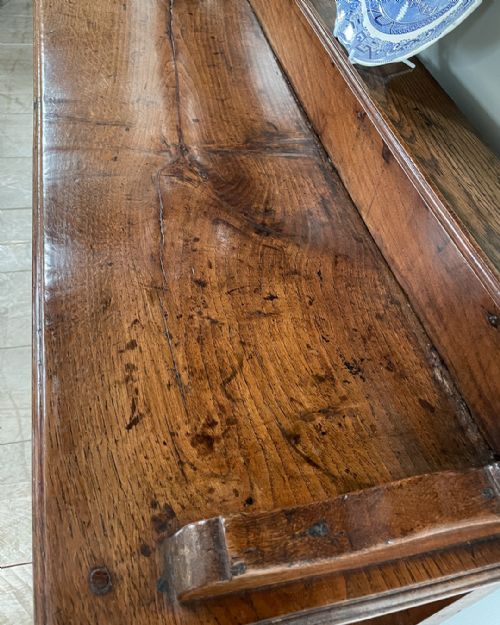 18TH CENTURY OAK POT BOARD DRESSER - ADDITIONAL PHOTO 5