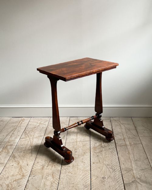 william iv rosewood lamp table - CATEGORY: ANTIQUE TABLES - DATED 19TH CENTURY