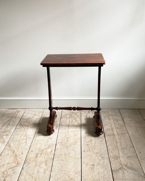 WILLIAM IV ROSEWOOD LAMP TABLE - ADDITIONAL PHOTO 1