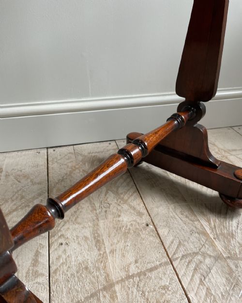 WILLIAM IV ROSEWOOD LAMP TABLE - ADDITIONAL PHOTO 3