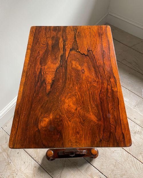 WILLIAM IV ROSEWOOD LAMP TABLE - ADDITIONAL PHOTO 5