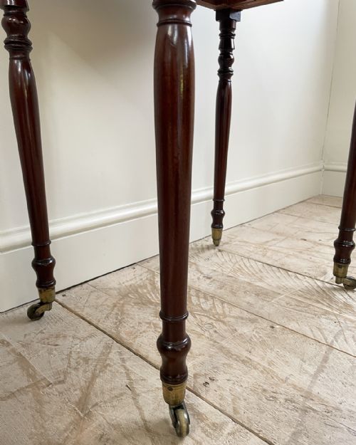 LATE REGENCY MAHOGANY WORK TABLE - ADDITIONAL PHOTO 7