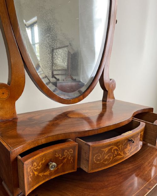 VICTORIAN TOILET MIRROR - ADDITIONAL PHOTO 2