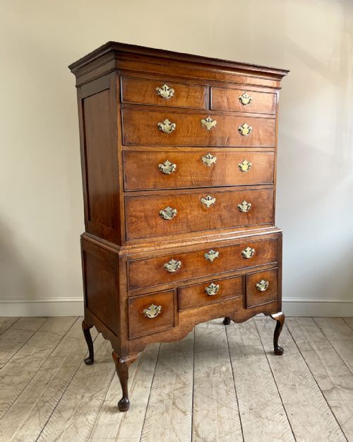 GEORGIAN CHEST ON STAND - ADDITIONAL PHOTO 1
