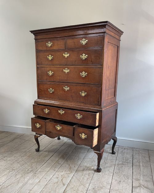 GEORGIAN CHEST ON STAND - ADDITIONAL PHOTO 5
