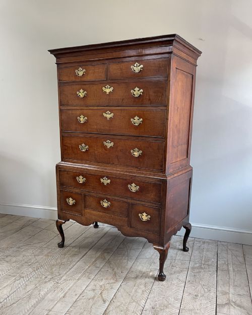 GEORGIAN CHEST ON STAND - ADDITIONAL PHOTO 6