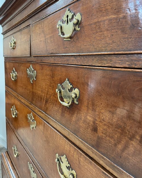 GEORGIAN CHEST ON STAND - ADDITIONAL PHOTO 7