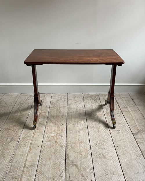 REGENCY MAHOGANY CENTRE TABLE - ADDITIONAL PHOTO 1