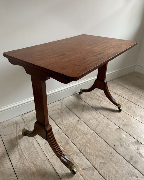 REGENCY MAHOGANY CENTRE TABLE - ADDITIONAL PHOTO 2