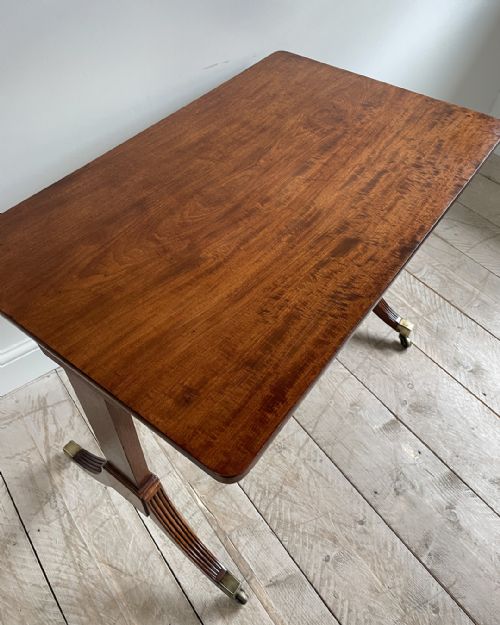 REGENCY MAHOGANY CENTRE TABLE - ADDITIONAL PHOTO 3