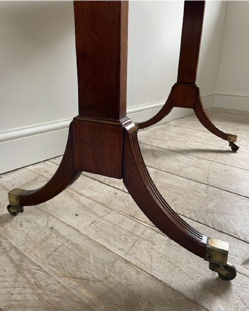 REGENCY MAHOGANY CENTRE TABLE - ADDITIONAL PHOTO 4