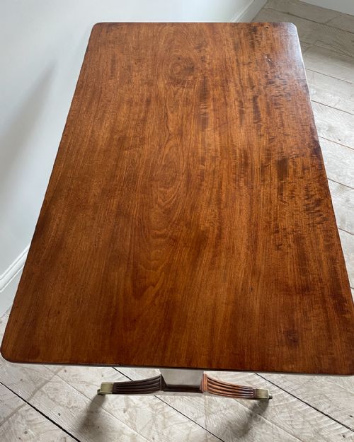 REGENCY MAHOGANY CENTRE TABLE - ADDITIONAL PHOTO 5
