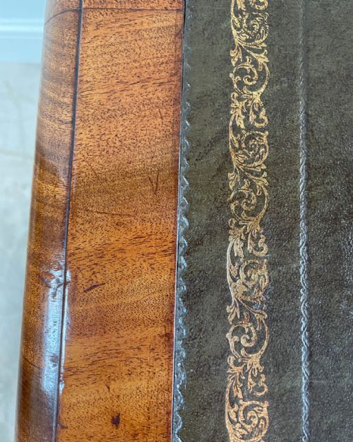 EARLY 19TH CENTURY MAHOGANY LIBRARY TABLE - ADDITIONAL PHOTO 9